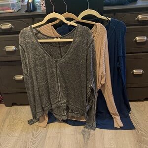 Set of 3 We the Free Tops